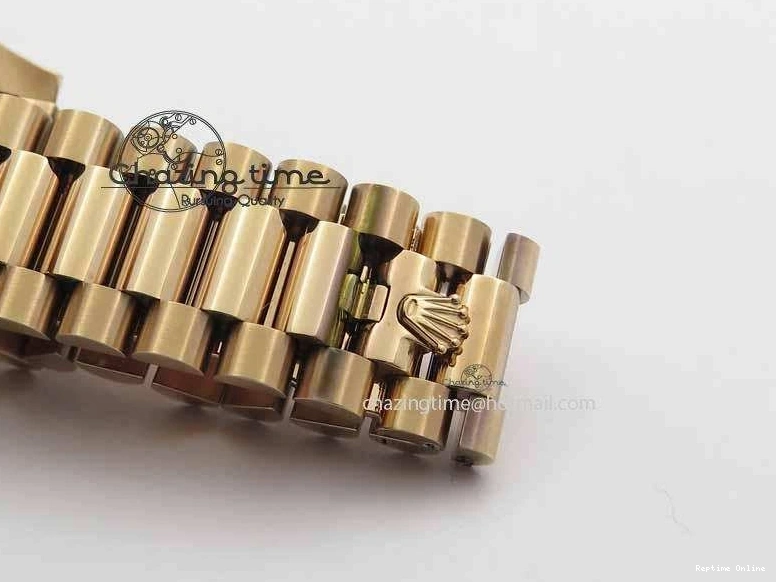 1219 Day Date 40mm RG BP Maker Best Edition Brown Dial Diamond Markers On RG Bracelet A ZeroBulk 3689